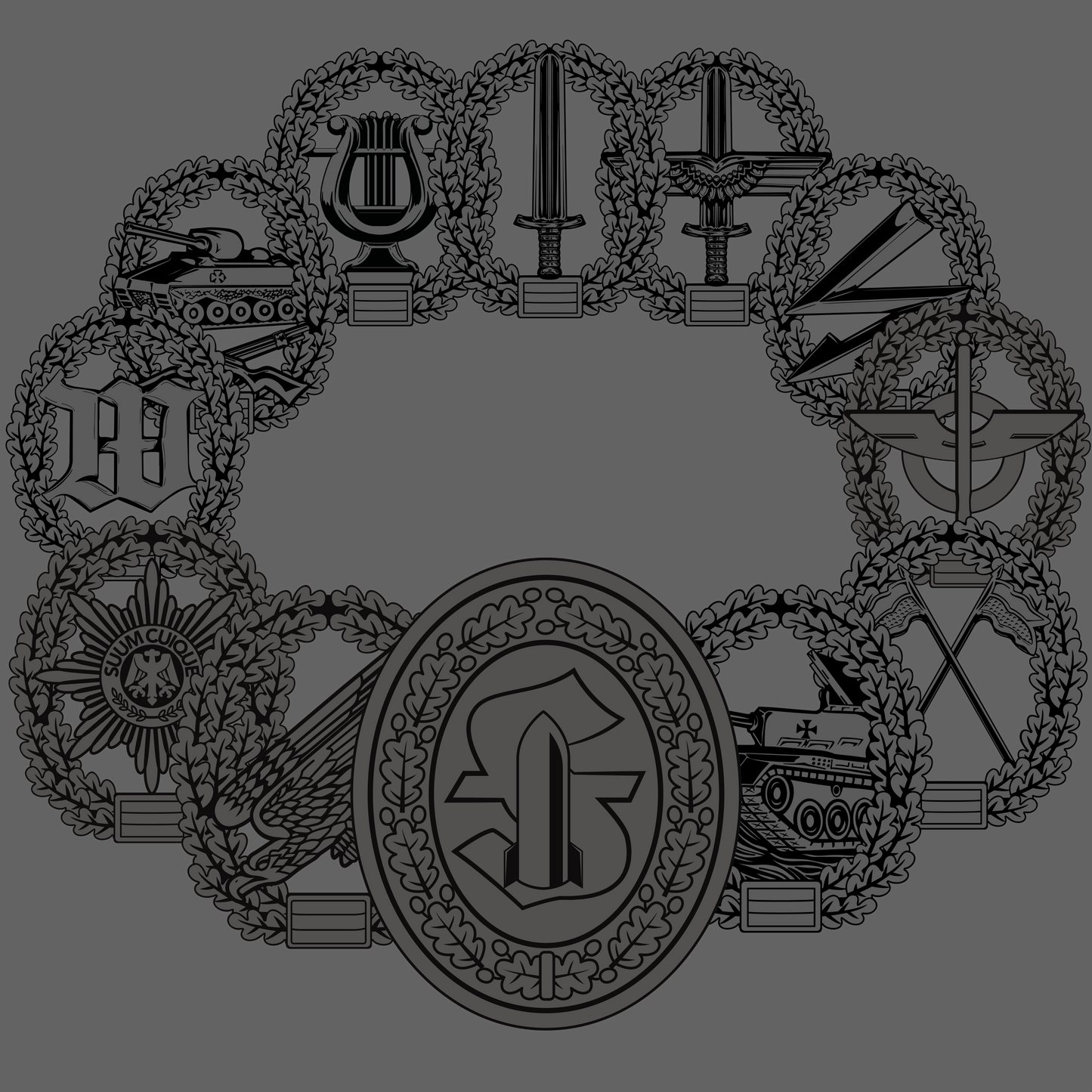 Kartenetui mit Coinhalter
