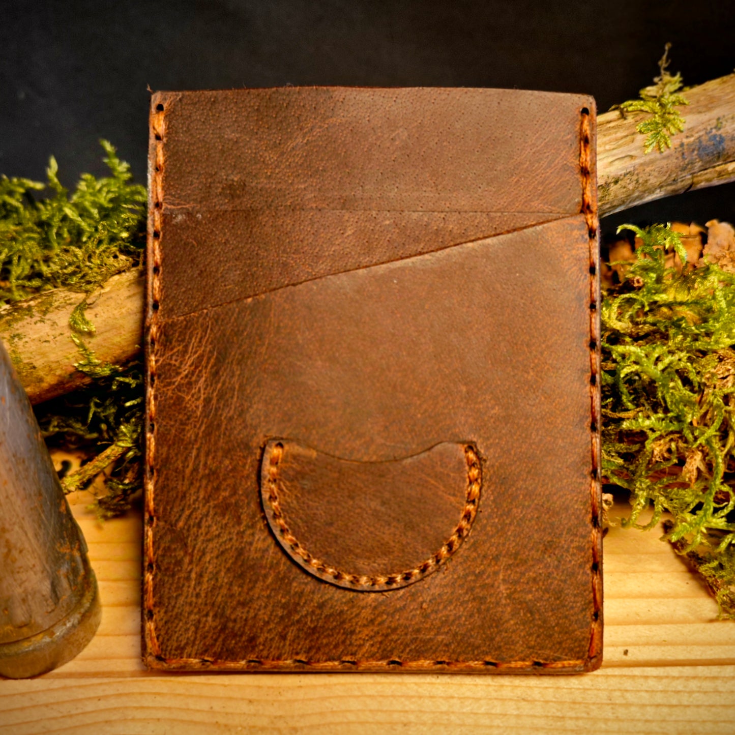Kartenetui mit Coinhalter