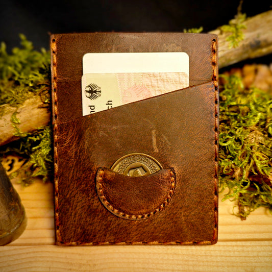 Kartenetui mit Coinhalter