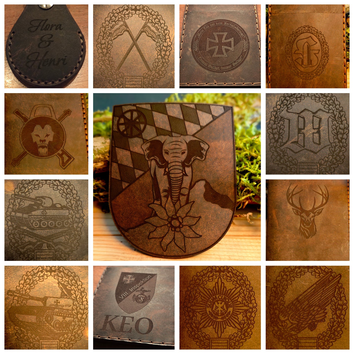 Medium ID case with coin holder