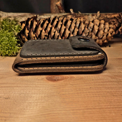 Slim wallet aus Leder, Lederetui, Kartenetui, Portemonnaie, slim wallet, Geldbörse, Mappe, Ausweis, Ausweisetui, handmade, Kreditkarte,