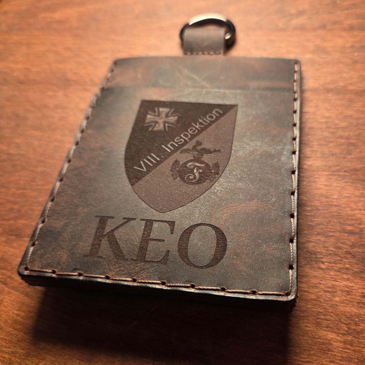 Kartenetui mit Coinhalter zum umhängen