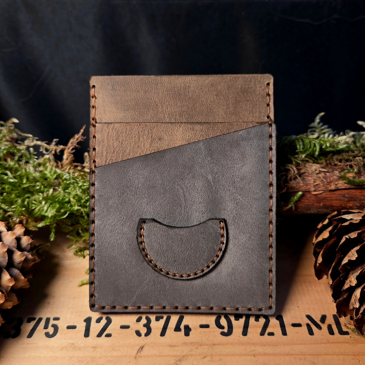 Etui Leder, Lederetui, kartenetui, Portemonnaie, Münzhülle, coin case, challenge coin, coincheck, Mappe, Ausweis, Ausweisetui, Bundeswehr