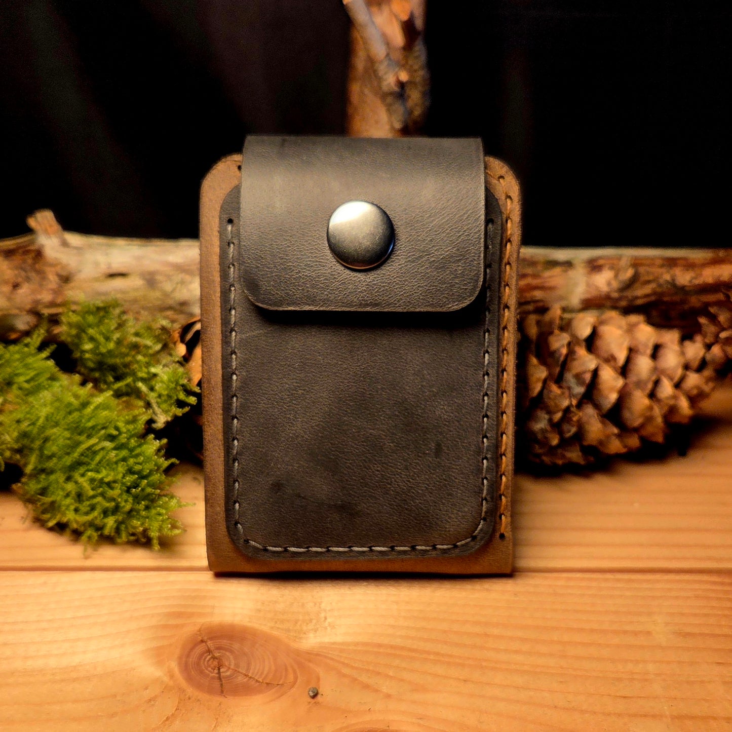 Slim wallet aus Leder, Lederetui, Kartenetui, Portemonnaie, slim wallet, Geldbörse, Mappe, Ausweis, Ausweisetui, handmade, Kreditkarte,